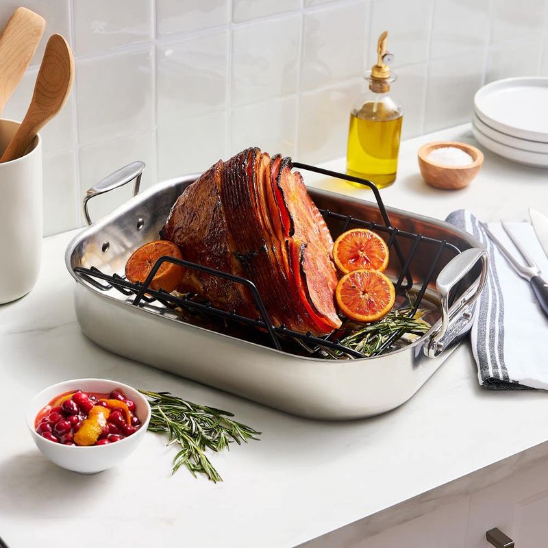 All-Clad Stainless Steel Roaster / Casserole Dish