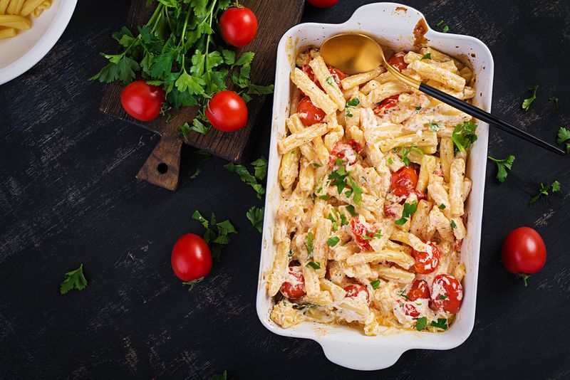 Baked Feta Pasta Variations
