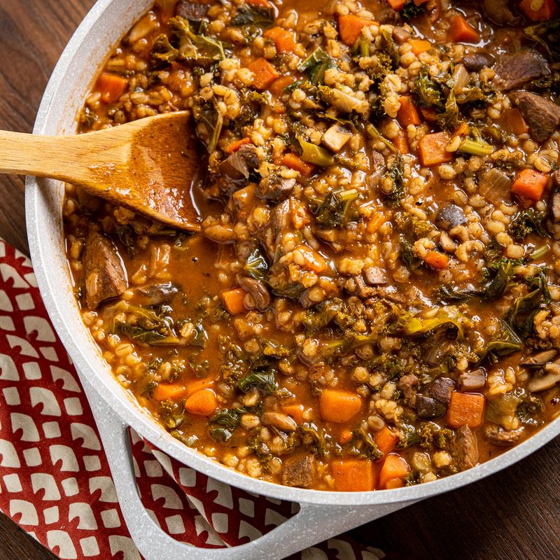 Beef & Barley Casserole