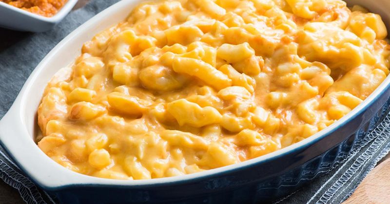 Cheesy Pumpkin Mac & Cheese