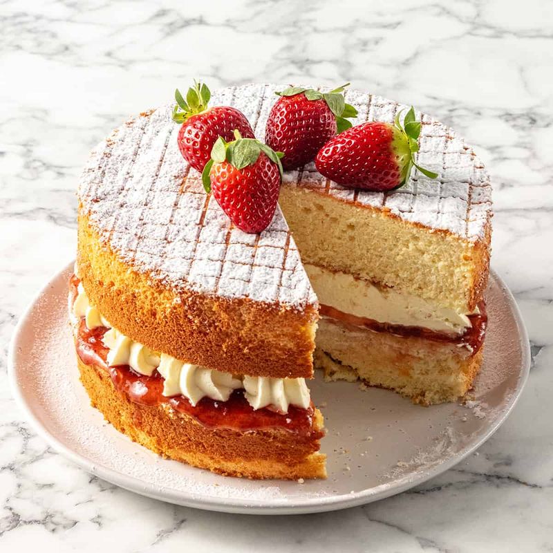 Classic Vanilla Sponge Cake