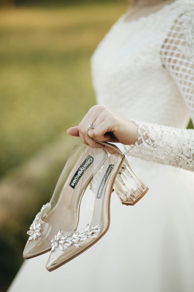 Clear Plastic Shoes Are Finally Out
