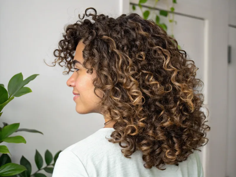 Curly Hair Embrace