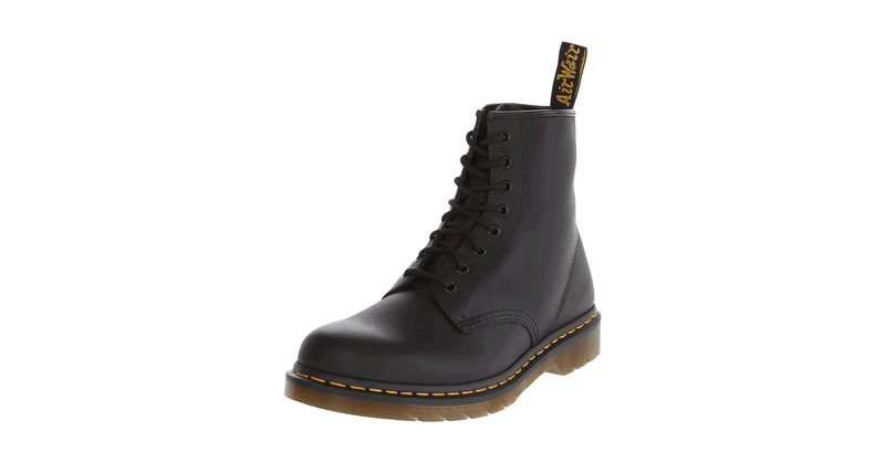 Dr. Martens 1460 Greasy Leather Lace-Up Boots: Iconic Comfort Evolution