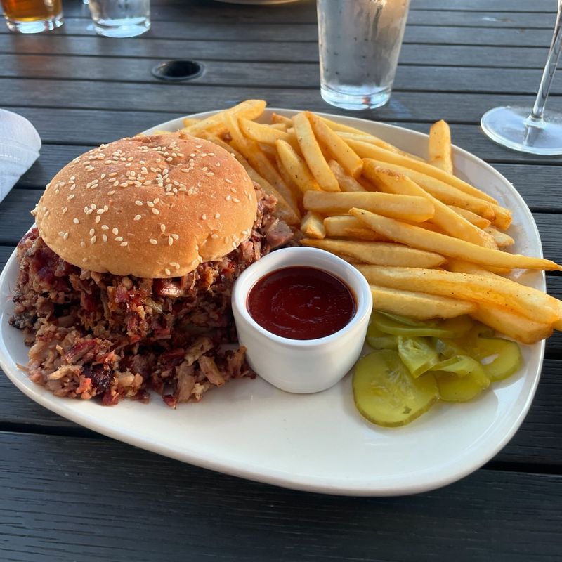 Fiorella's Jack Stack Burnt-End Sandwich
