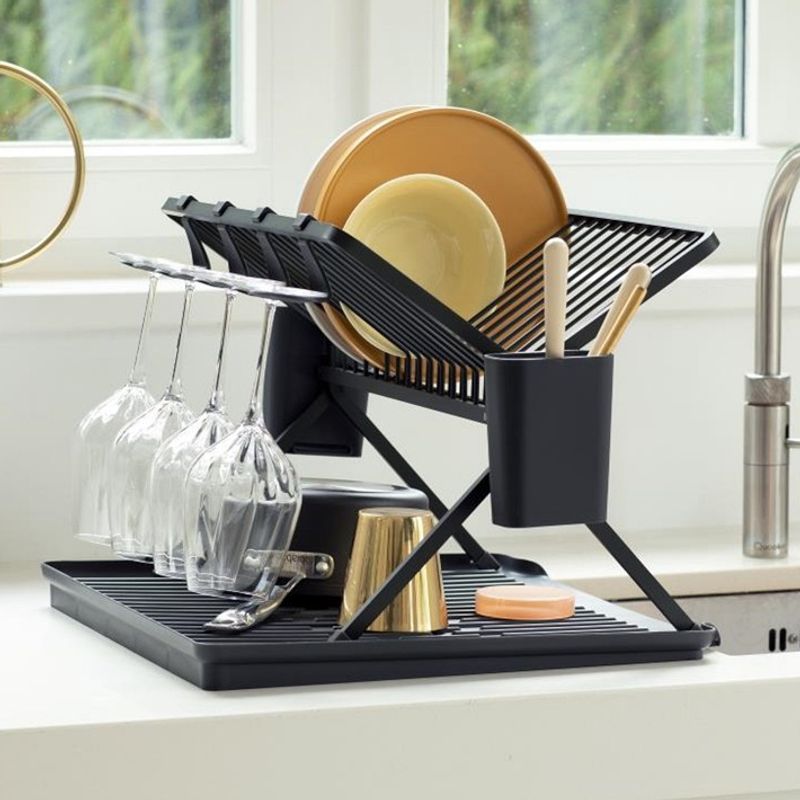 Foldable Dish Drying Rack