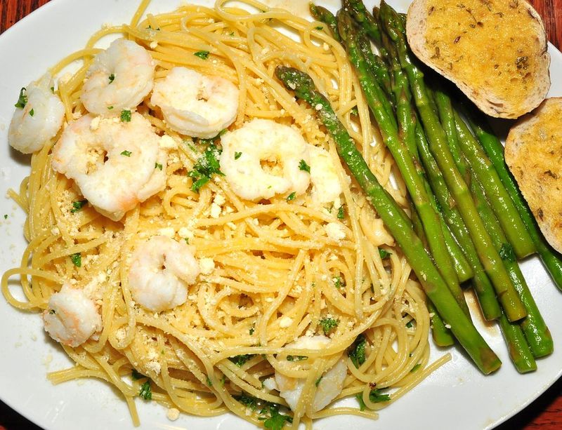 Garlic Butter Shrimp Pasta