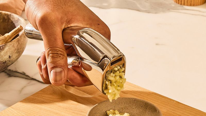 Garlic Press with Easy-Clean Insert