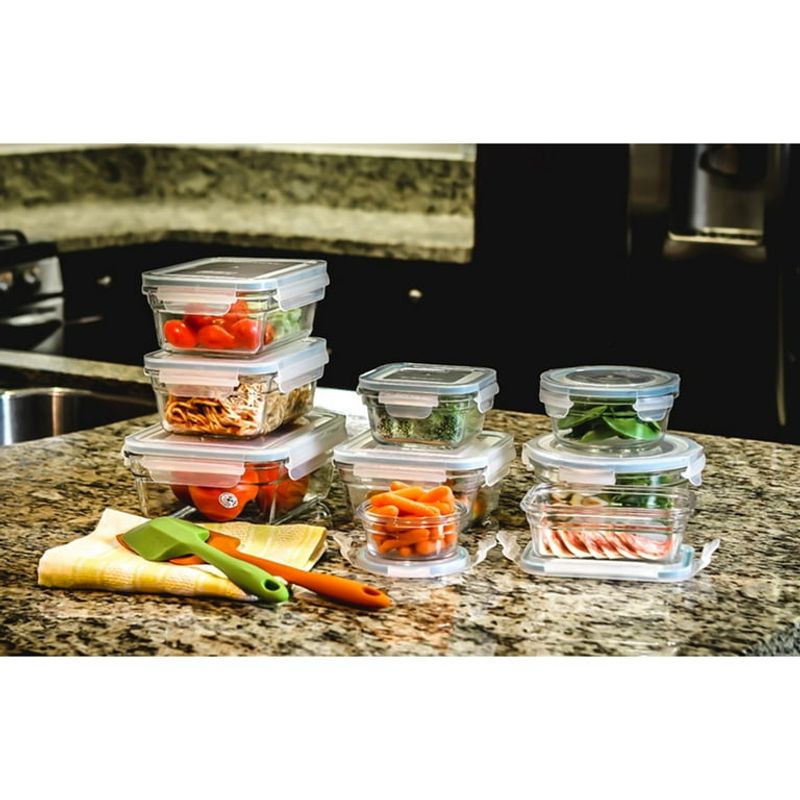 Glasslock Assorted Oven-Safe Container Set