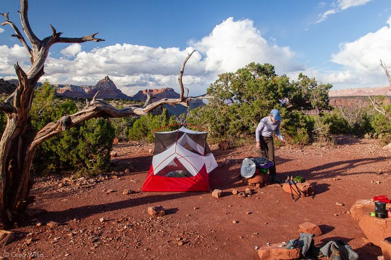 Grand Canyon's Majestic Rim Camping