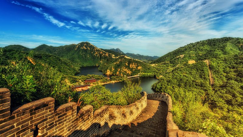 Great Wall of China's Toboggan Adventure
