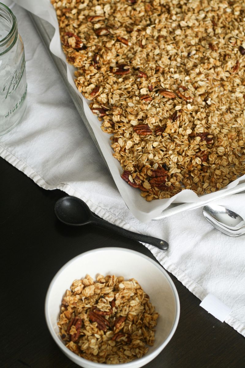 Maple Granola Clusters