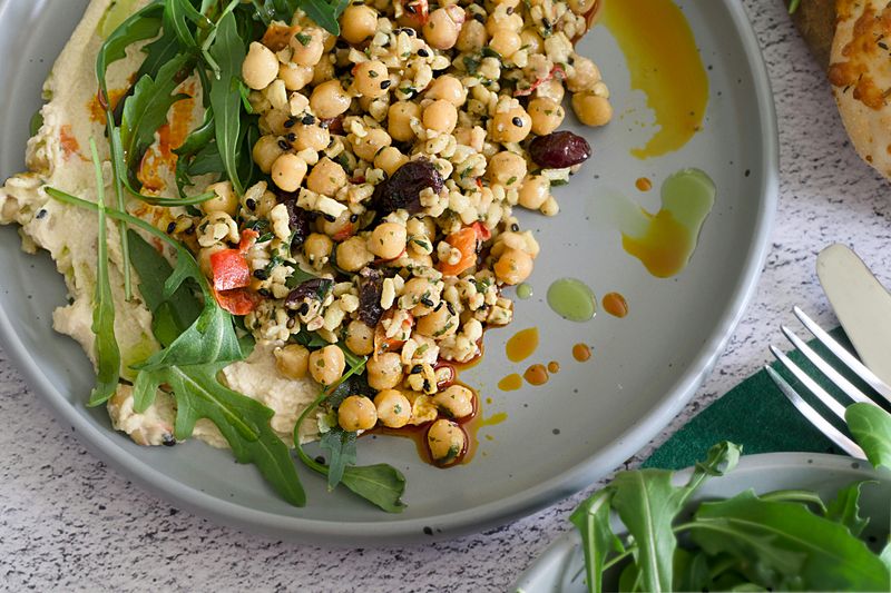 Mediterranean Chickpea Salad