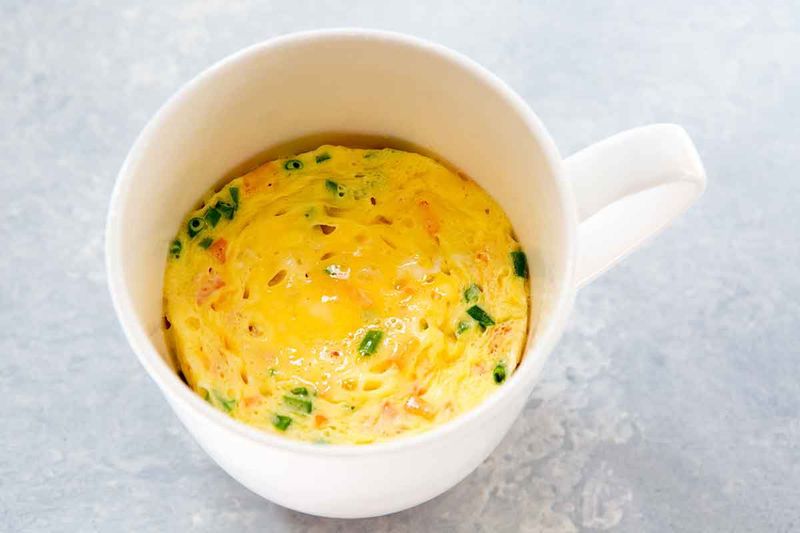 Microwave Mug Omelet
