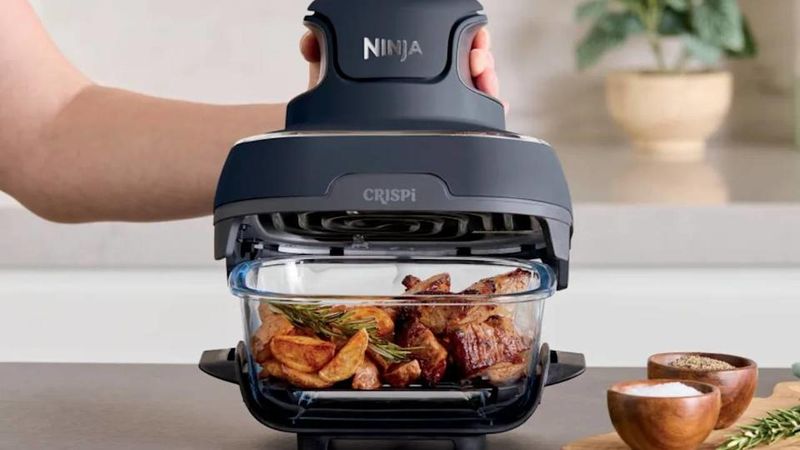 Ninja Crispi Portable Glass Air Fryer Cooking System