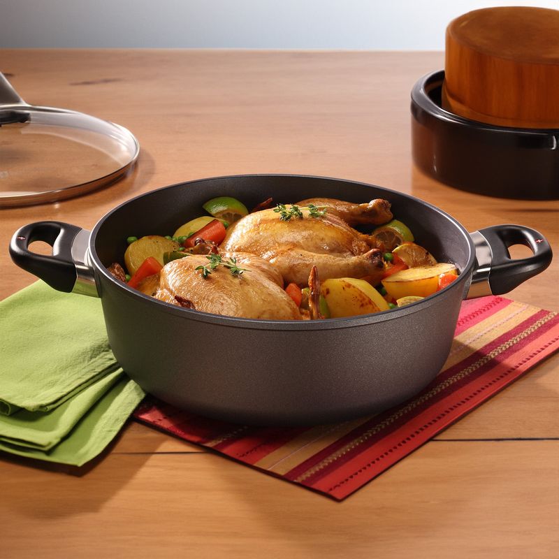 Non-Stick Ceramic-Coated Braiser Options