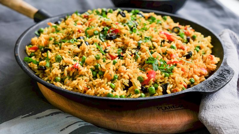 One-Pan Veggie Fried Rice