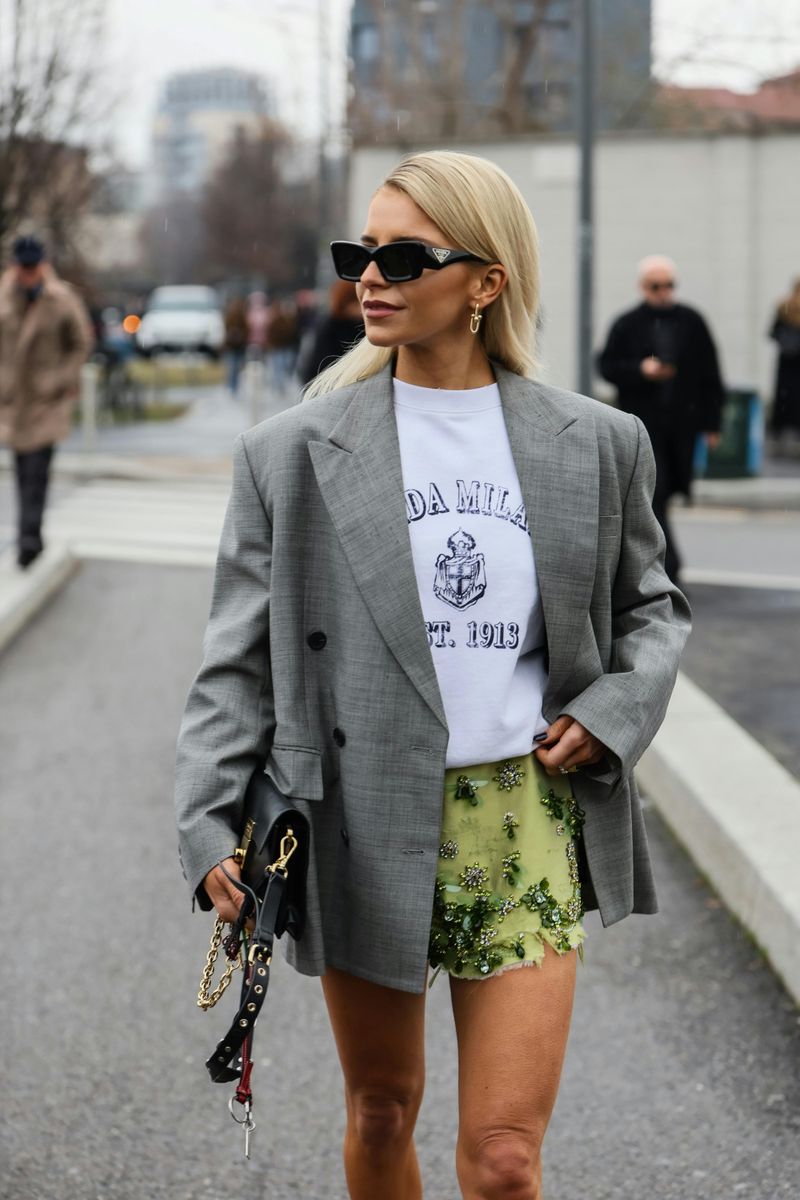 Oversized Blazers With a Twist