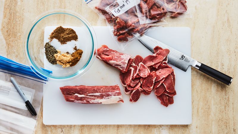 Partial-Freeze for Perfect Meat Slicing