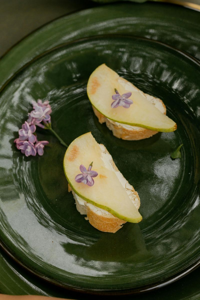 Pear & Brie Crostini