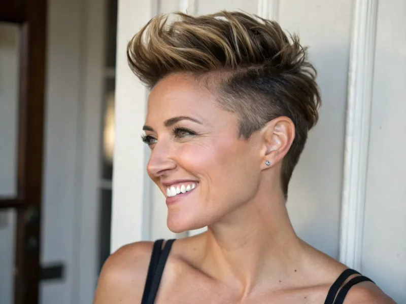 Pixie Cut Plunge