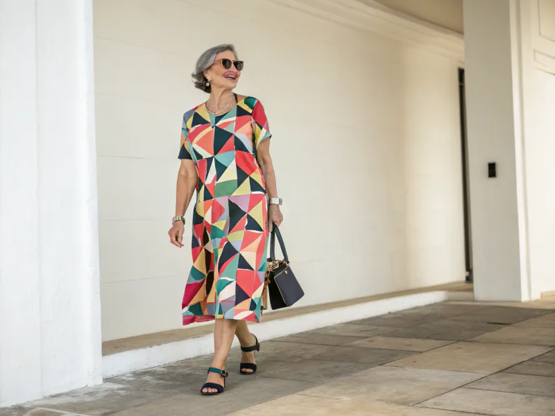 Playful Prints in Modern Silhouettes