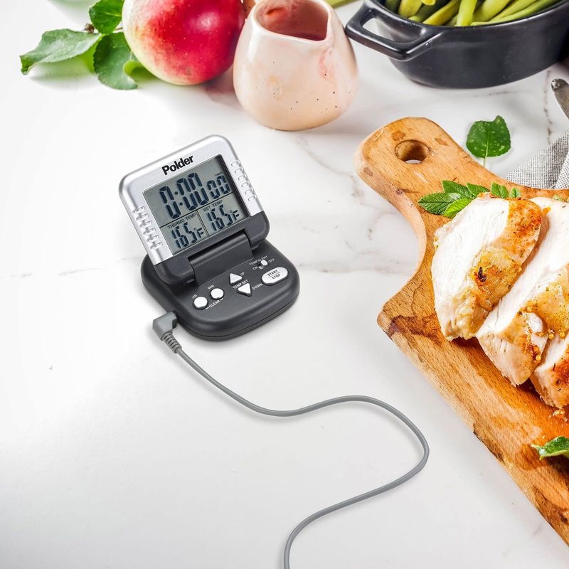 Polder Classic Combination: Timer-Thermometer Duo