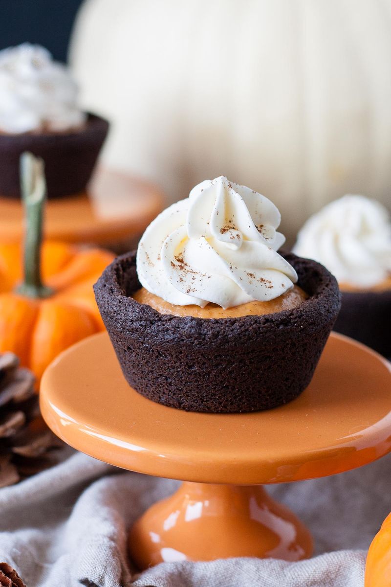 Pumpkin Spice Cookie Cups