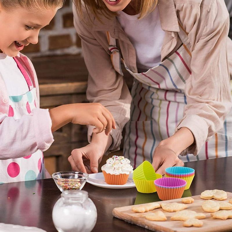 Reusable Silicone Baking Cups