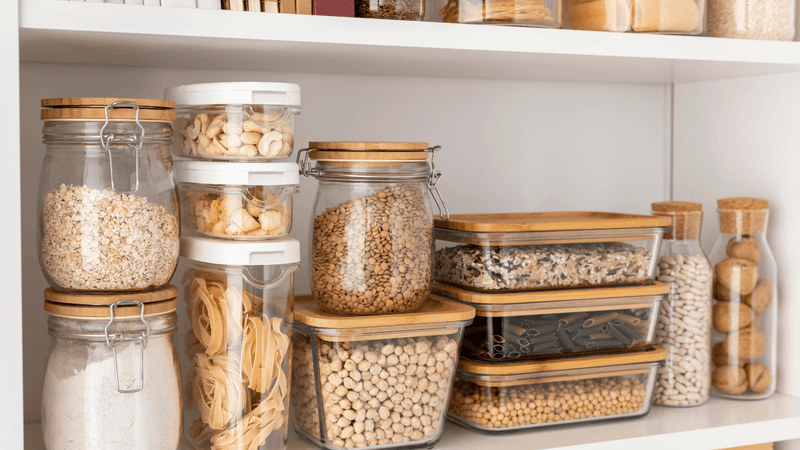 Reusable Storage Containers Glass or BPA-Free Plastic