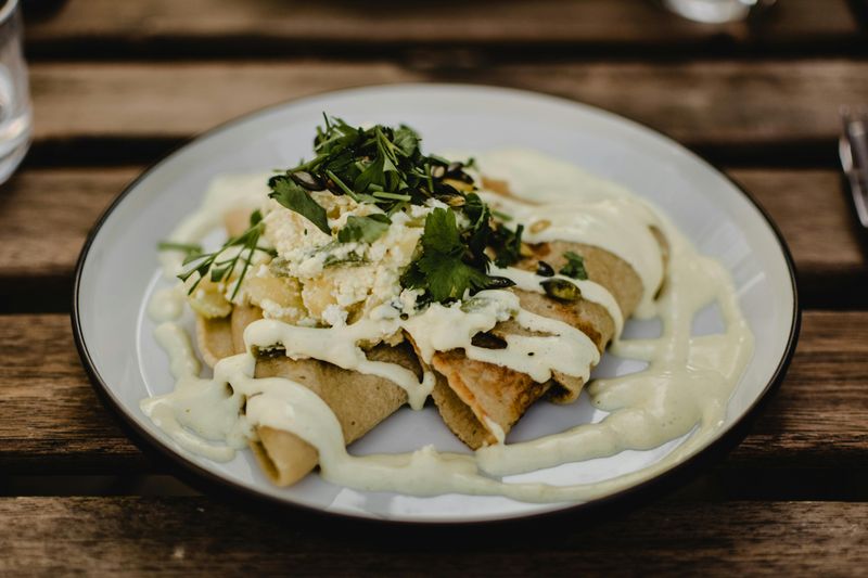 Savory Pancakes with Herbs & Cheese