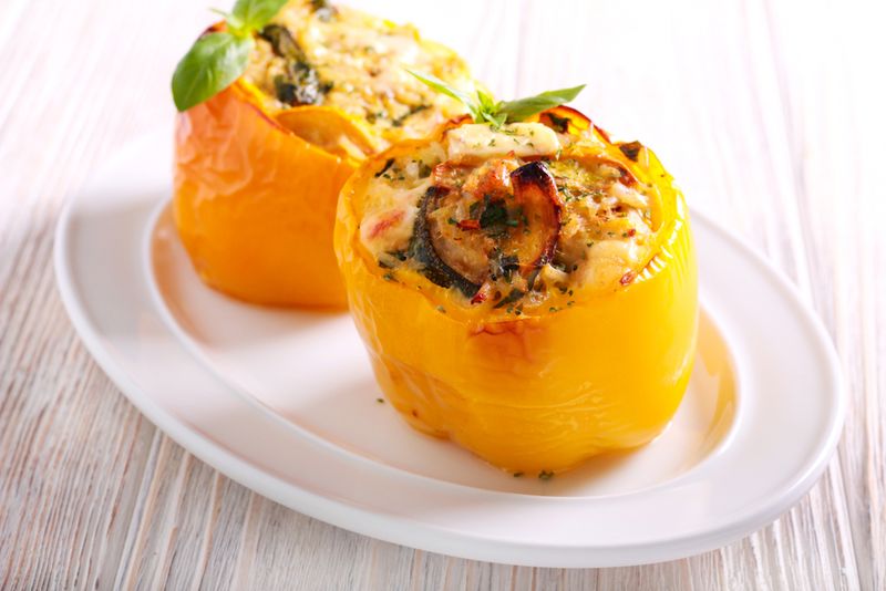 Savory Stuffed Bell Peppers