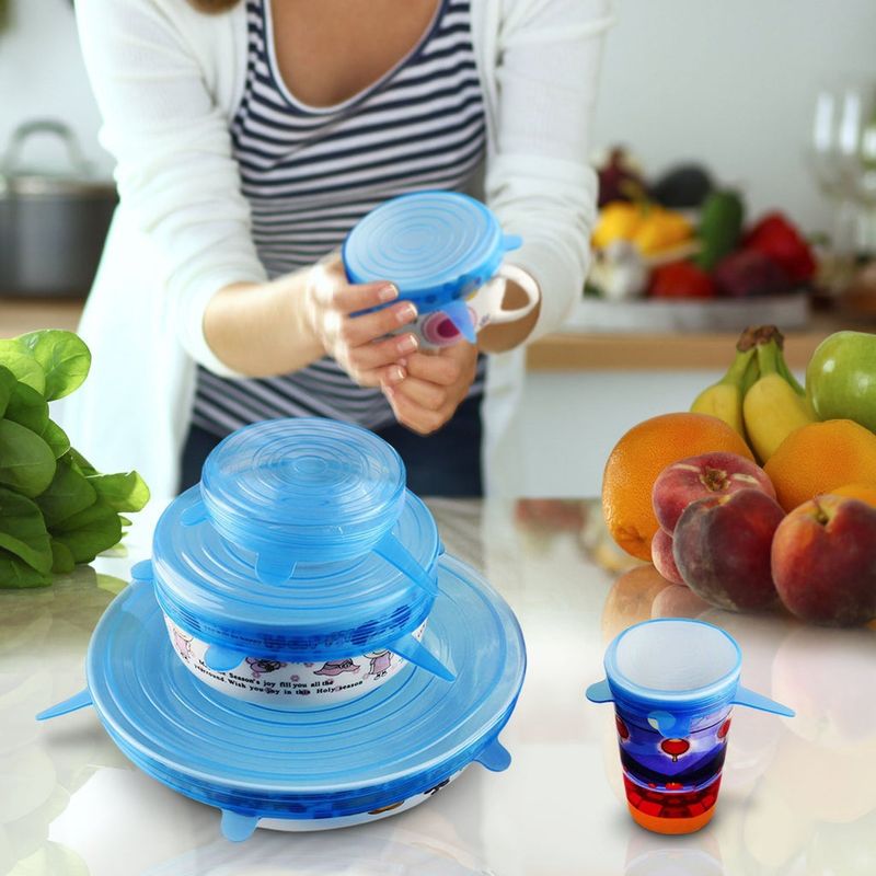 Silicone Stretch Lids: Sustainable Food Storage Solution