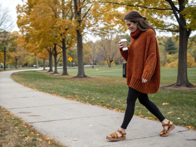 Slouchy Sweater Balance