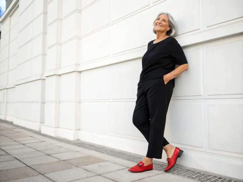 Statement Shoes with Simple Outfits
