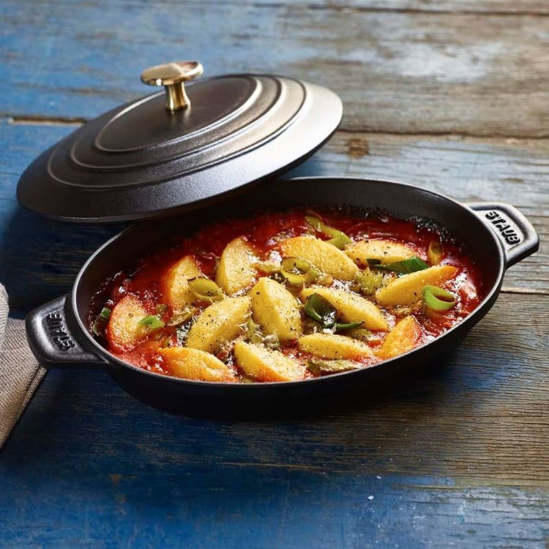 Staub Cast Iron Oval Casserole Dish