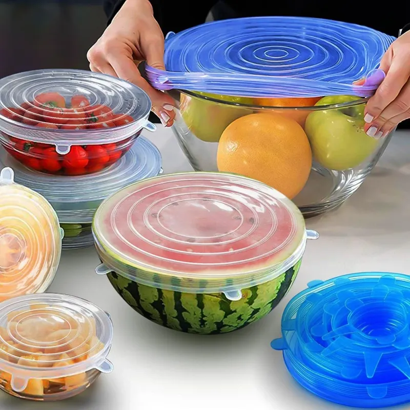 Stretchable Silicone Bowl Lids