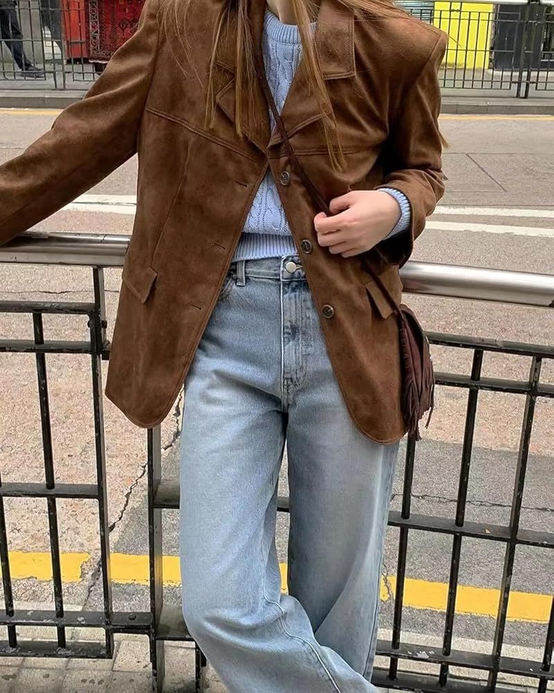 Suede Blazer Redefines Smart-Casual