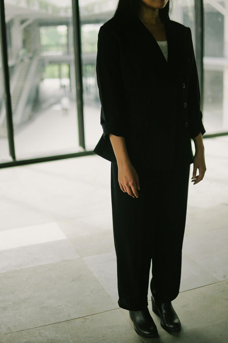 Tailored Black Trousers