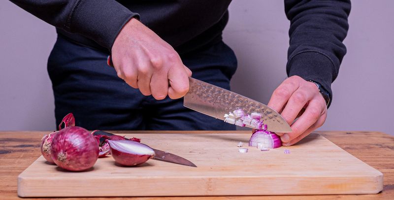 Tear-Free Onion Chopping