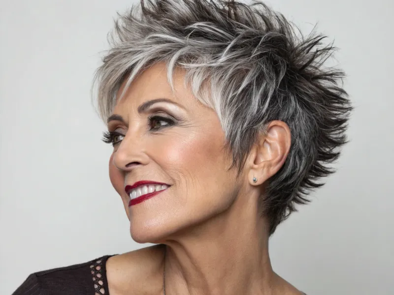 Textured Shaggy Pixie