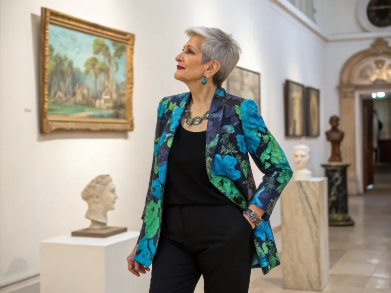 The Statement Printed Jacket