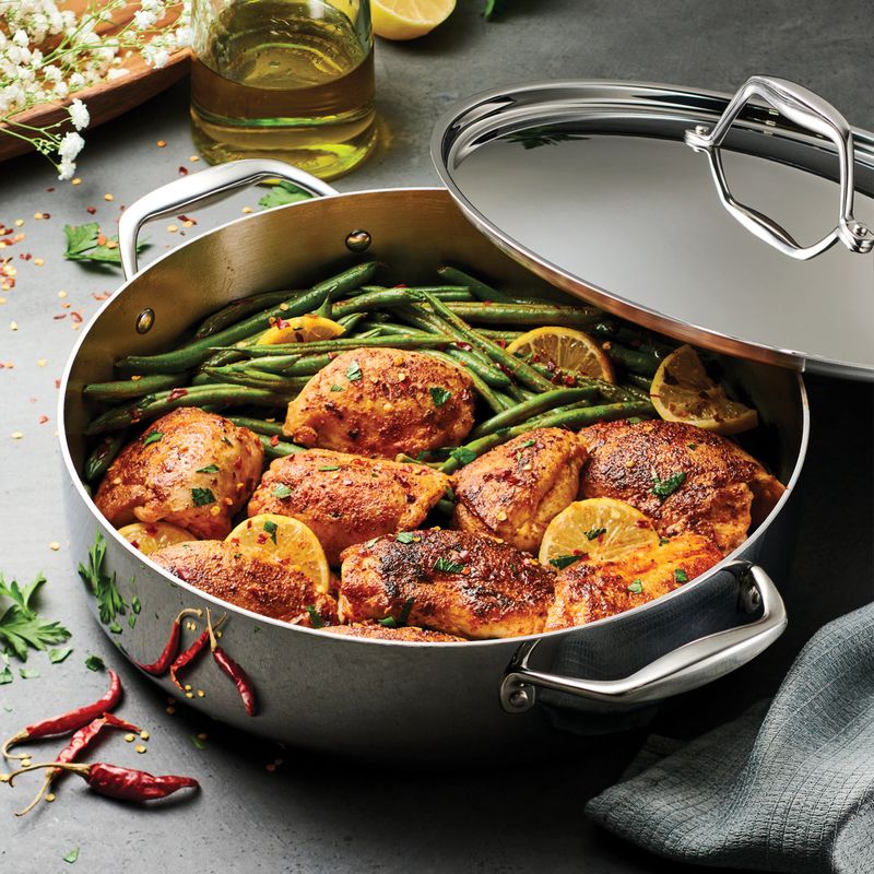 Tramontina Tri-Ply Stainless Steel Braiser