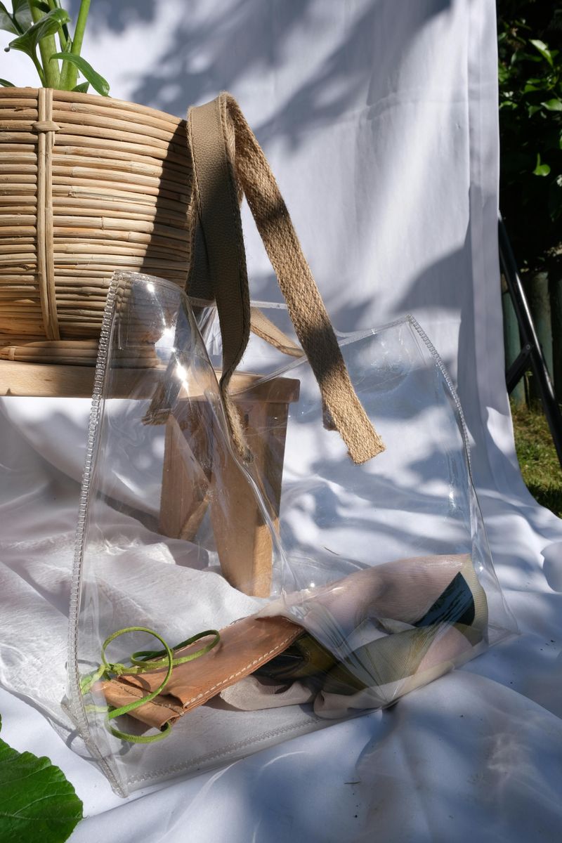 Transparent PVC Statement Bag