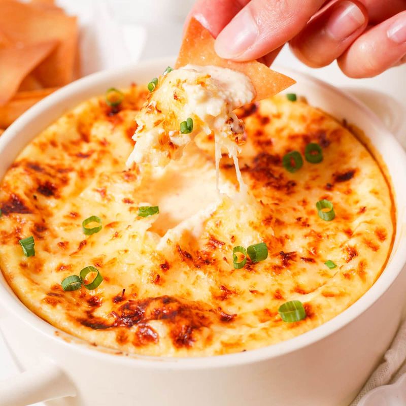 Warm Crab Rangoon Dip