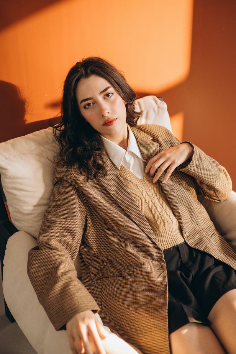 Warm Sweater Under Lightweight Jacket Trick