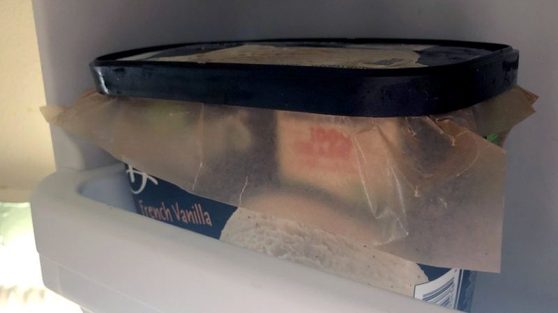 Wax Paper Ice Cream Trick