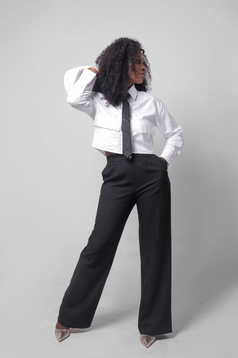 Well-Tailored Black Pants