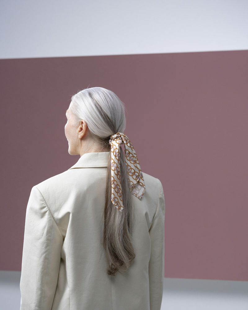 A Silk or Satin Scarf