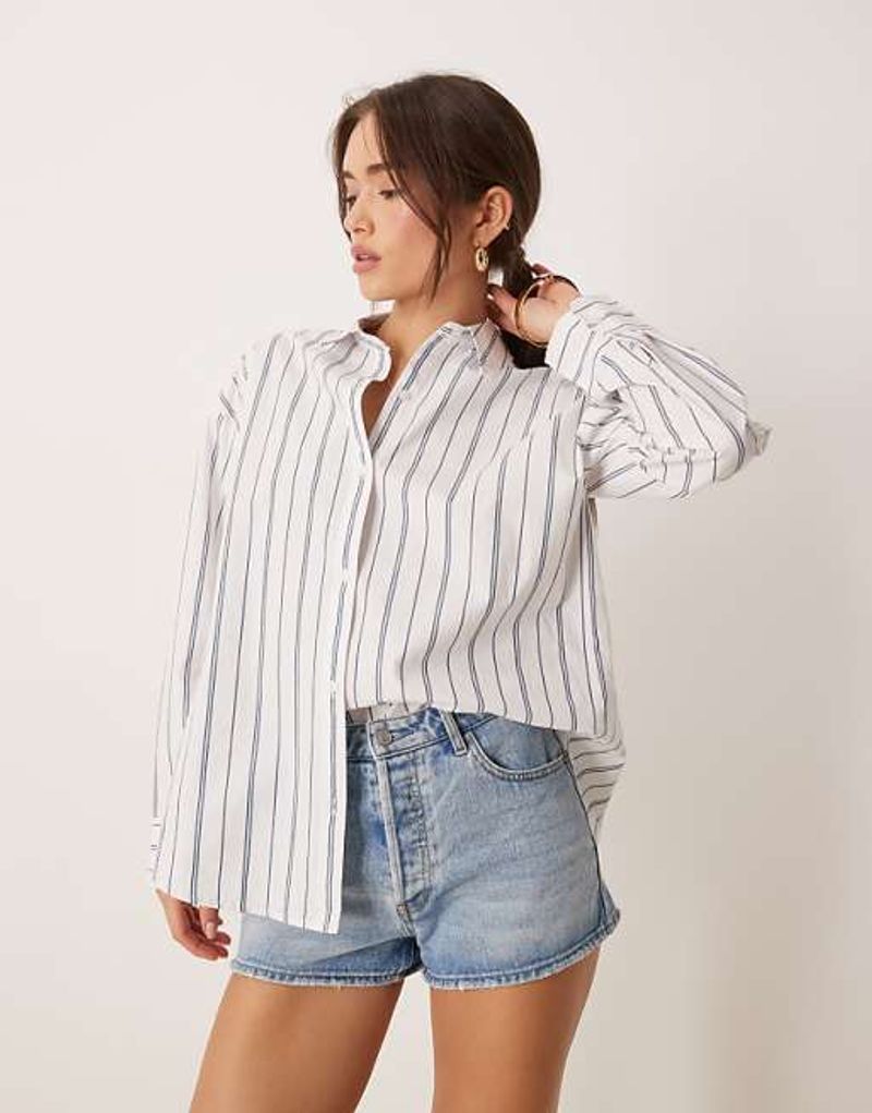 Abercrombie & Fitch – Oversized Popover Shirt